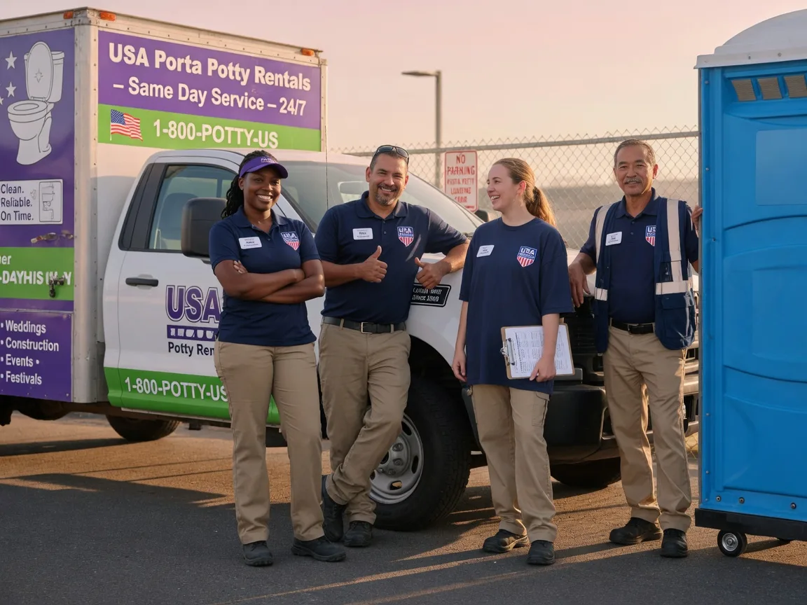 Porta Potty Rental company in Mount Auburn, IL