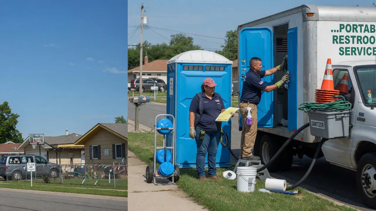 Portable Toilet Rental in Mount Auburn, IL near me